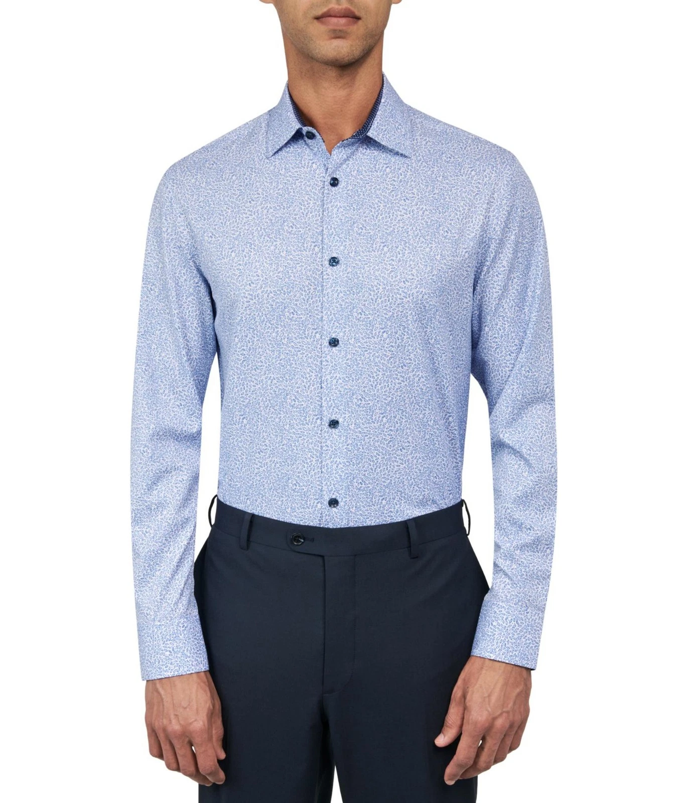 Con.Struct Mens Floral Performance Button Up Shirt, Blue, Small
Opens in a new window or tab
