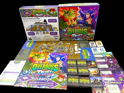OVERBOSS DUEL Head to Head Strategy Board Game Brotherwise Games 2023