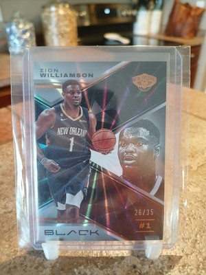 2022-23 Panini Black Zion Williamson Copper #26/35 New Orleans Pelicans 6