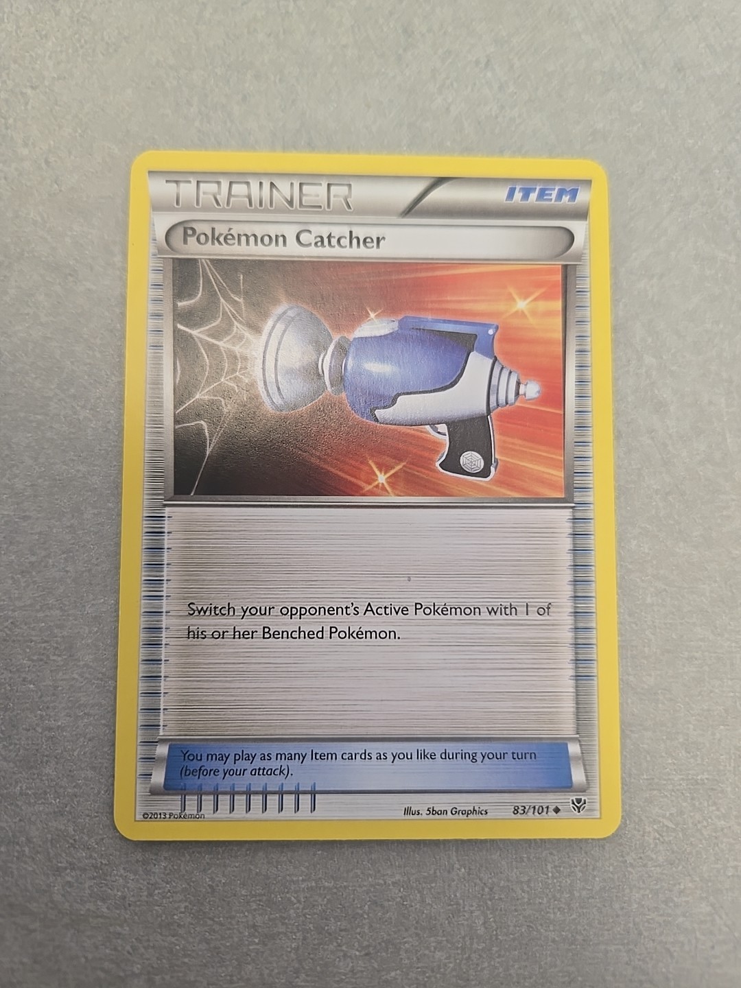 Pokemon Catcher 83/101 Plasma Blast Regular