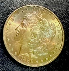 1886!P Morgan  Dollar UNCIRCULATED Monster Toning Overse And Reverse -99