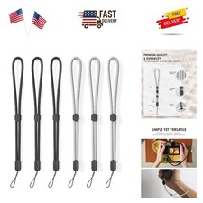 Hand Wrist Strap Lanyard, 6 Pack Adjustable Colorful Nylon Hand Wrist Straps ...