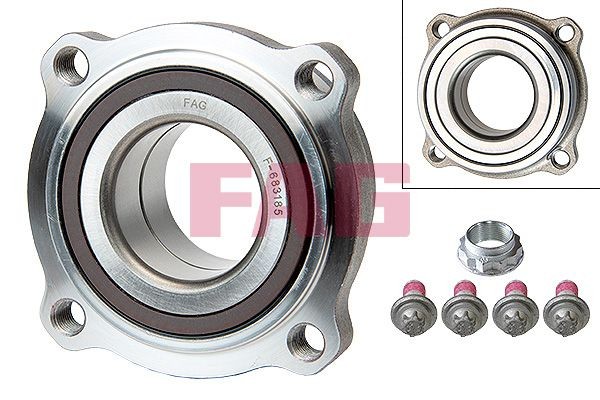 Schaeffler Fag 713 6494 60 Radlagersatz Hinten FüR Bmw-image