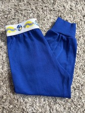 Vintage Teletubbies Blue Pajama Bottoms 2T Pants