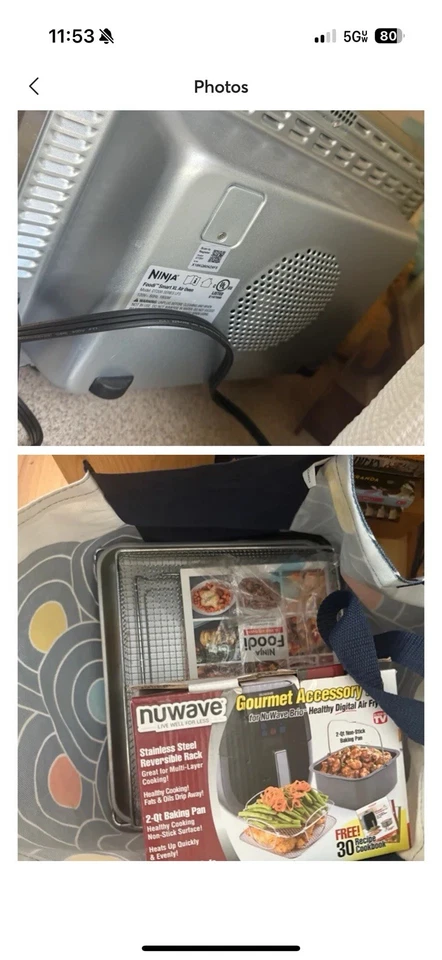 Ninja DT251 Foodi 10-in-1 Smart XL Air Fry Backofen, Backen, Toast, Digitaler Toaster - Bild 3 von 3