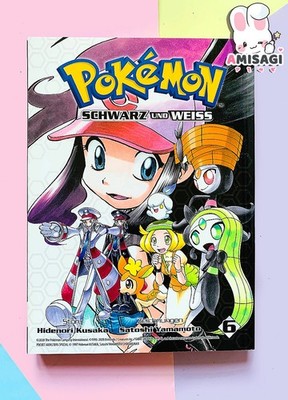 Pokemon Schwarz und Weiss Band 06 - Manga Buch Anime 2020 | Zustand Gut