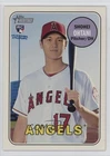 2018 Topps Heritage High Number Shohei Ohtani #600 Rookie RC