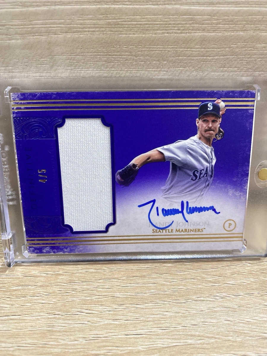 Randy Johnson Baseball Original Autographed Sports Trading Cards