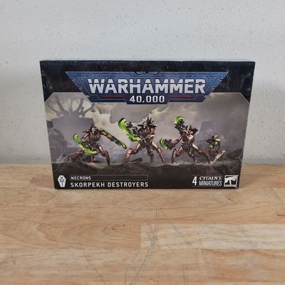 Warhammer 40K Necrons Skorpekh Destroyers New Sealed 49-31