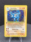 1999 Pokemon Machamp 8/102 Base Set 1st Edition Holo Rare WOTC MP