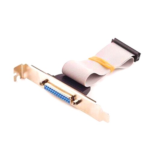 LPT1 parallel port printer I/O adapter DB25 to IDC 26Pin header slot plate'hw - Picture 6 of 6
