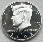 2002-S Kennedy Half Dollar Proof 90% Silver-INV#8853