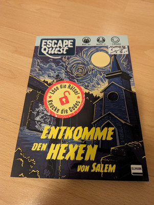 Escape Quest - Entkommen den Hexen von Salem - Rätsel Spiel - Neu