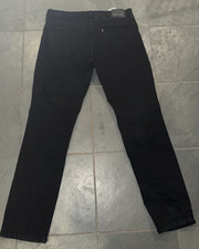 LEVIS 511 DENIM BLACK JEANS MENS W 34 x 30 L LEVI STRAUSS SLIM FIT