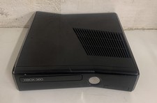 Xbox 360 Console Slim Black 250GB - Fully Working - UNIT ONLY - Good Condition