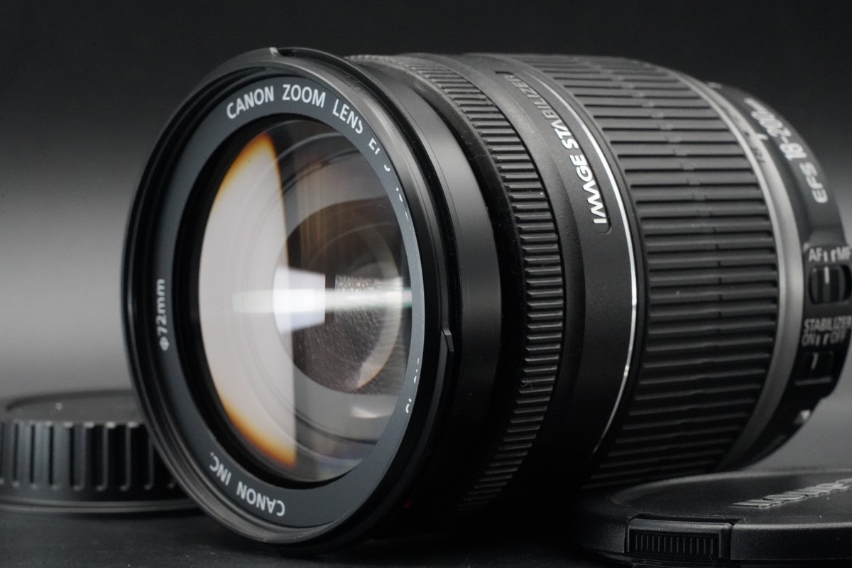 Canon EF-S 18-200mm f/3.5-5.6 IS Wide Angle Zoom AF Lens US STOCK