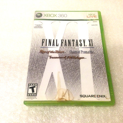 Final Fantasy XI 11 Online (Xbox 360, 2006) Case + Rare Reg Card NO DISC