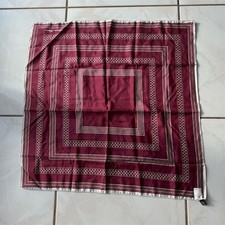 Etienne Aigner Women's Silk Geometric Square Scarf 26.5" Multicolor New With Tag