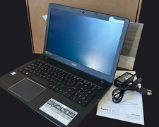 Acer Aspire E15 Laptop 15" , Intel Core i3 7th , 12 GB Ram, 500 GB NVMe, Win 11
