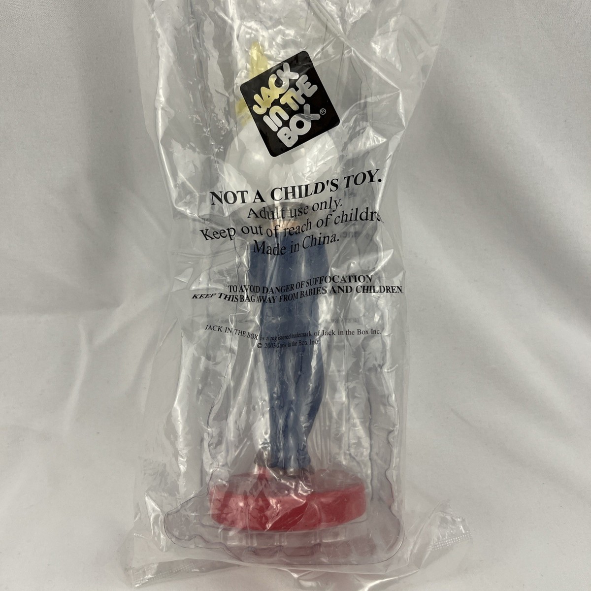 新品未開封‼︎2003JACK IN THE BOX フィギュア　in n out Jack in the Box CEO Bobblehead 20003 sealed in package | eBay