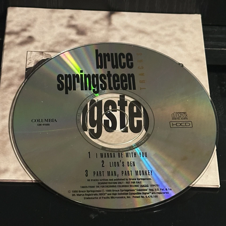 Rare Bruce Springsteen – Tracks Promo CD Sampler – 1998 Columbia CSK 41555 - Image 3 of 4