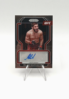 UFC サインカード　モラエス Islam Makhachev 2022 Panini Prizm UFC Signatures Autograph. FIRST