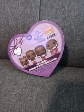Funko Pocket Pop Nightmare Before Christmas 4-Pack Valentine Heart Tin New