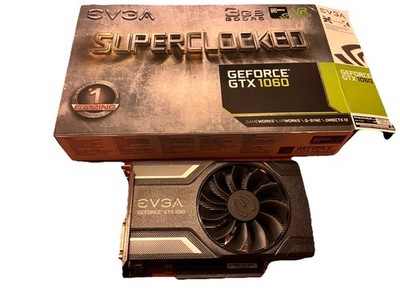 NVIDIA GeForce GTX 1060 3GB EVGA Superclocked   Technisch einwandfrei