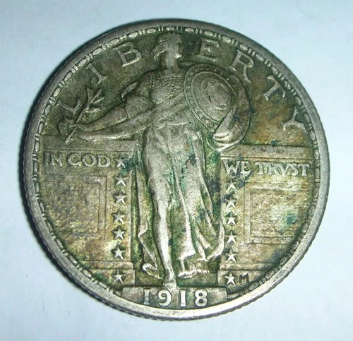 1918 Standing Liberty Quarter