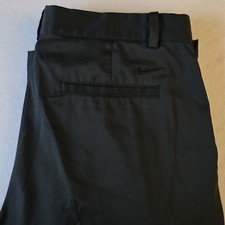 Nike Golf Men Tour Performance Black Dri-Fit Golf Pants Size 34X32 34X31 