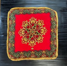 Raro e prezioso! Preziosa borsa Versace grande a soffietto in rosso e bianco #T0960