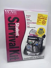 McAfee Student Survival Kit Software Y2k Sealed  Never Opened