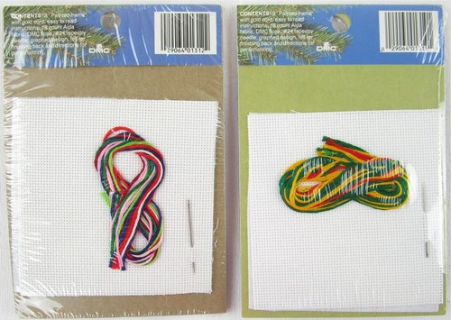 NEU 2 Designs Nadel gezählt Kreuzstich Weihnachtsschmuck Kits, 1312 & 1319 - Bild 2 von 2