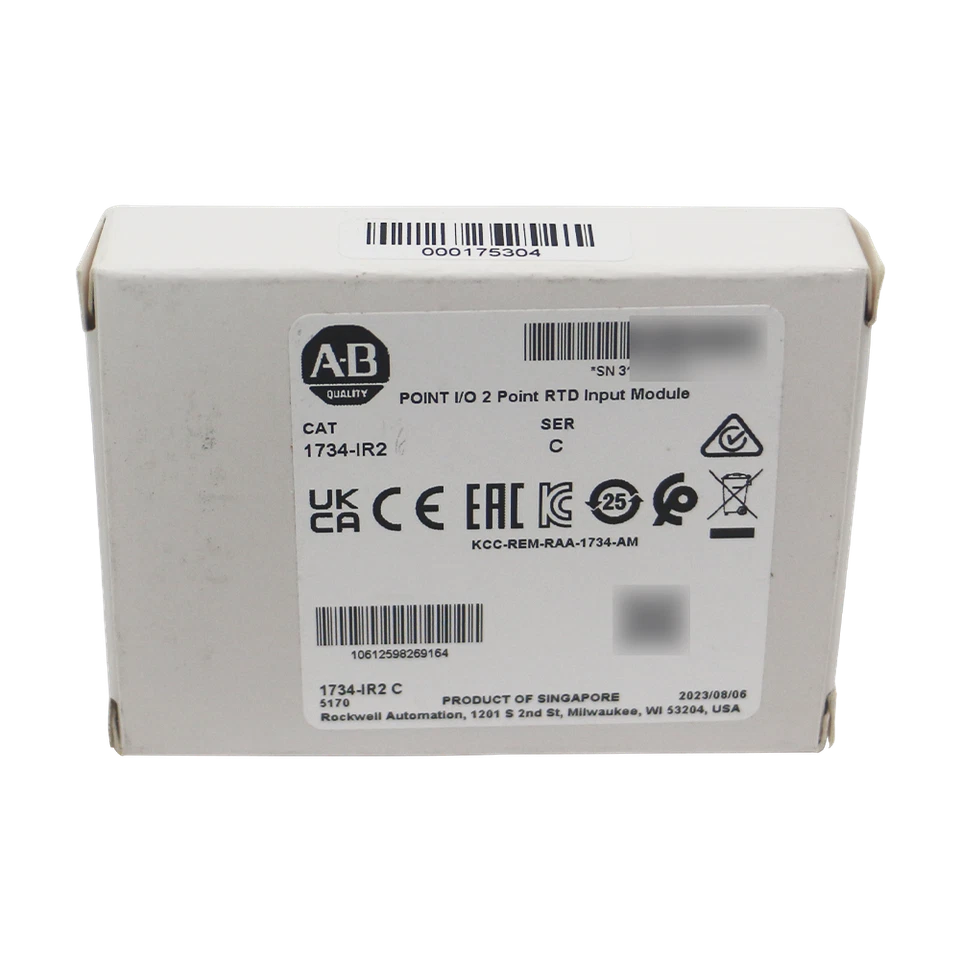 Módulo de entrada RTD de 2 puntos E/S punto C AB 1734-IR2 nuevo sellado de fábrica Foto 2 de 4