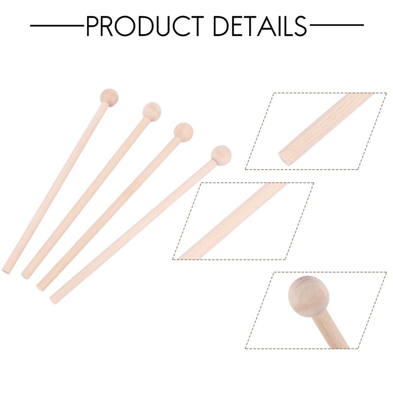 2 cussion Sticks for Energy Chime, Xylophone, Wood , Glockenspiel and Bells T3A2 - Picture 7 of 8