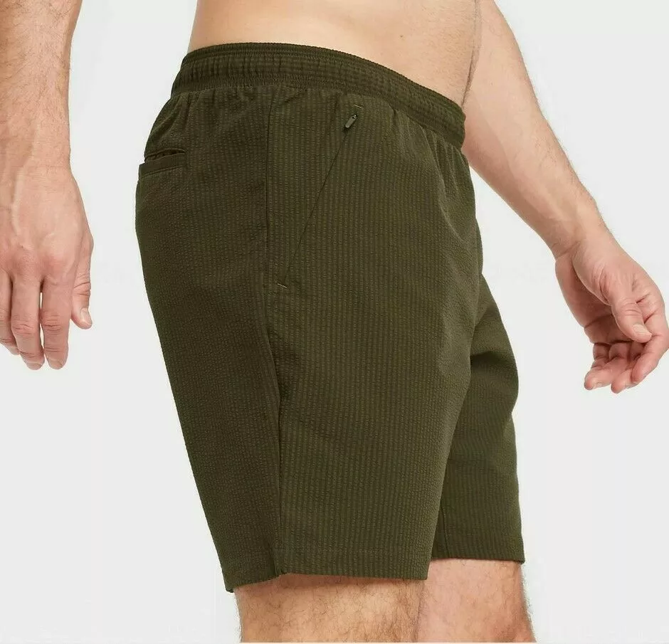 Mens seersucker store shorts