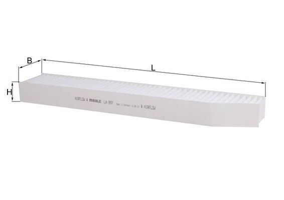 Mahle Original LA897 Innenraumfilter Pollenfilter FüR Jeep-image