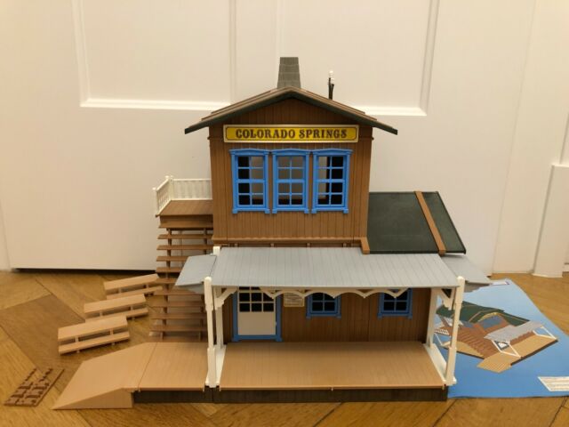 PLAYMOBIL 6462 Station Western Bahnhof Zug Colorado Springs | 100% complete PLAYMOBIL 6462 Station Western Bahnhof Zug Colorado Springs | 100% complete