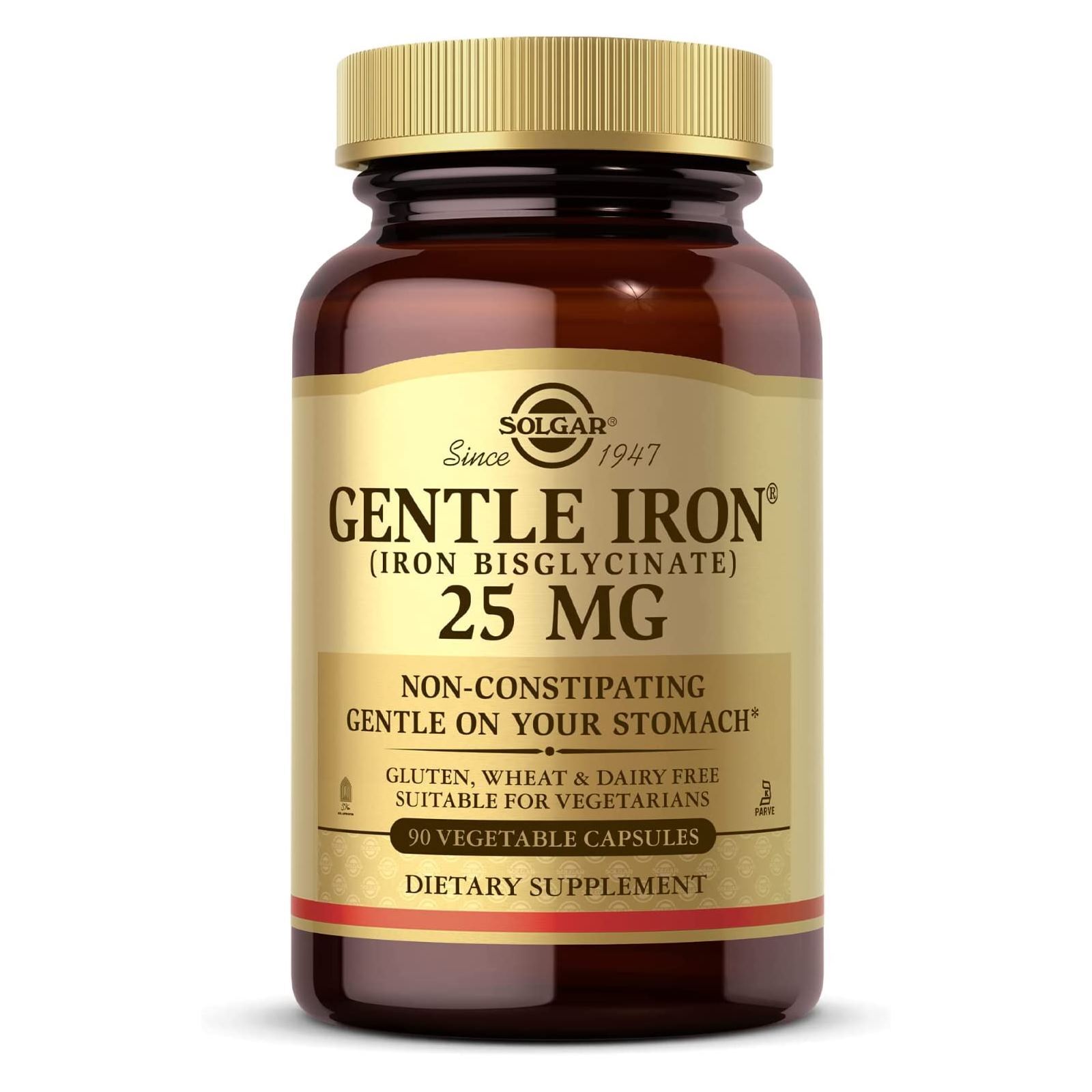 Cápsulas vegetales Solgar Gentle Iron 90