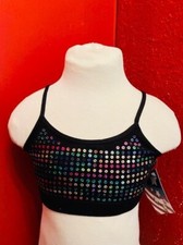 NWT Motionwear Toddler/Small/Intermediate One Size Child Dance Bra Top