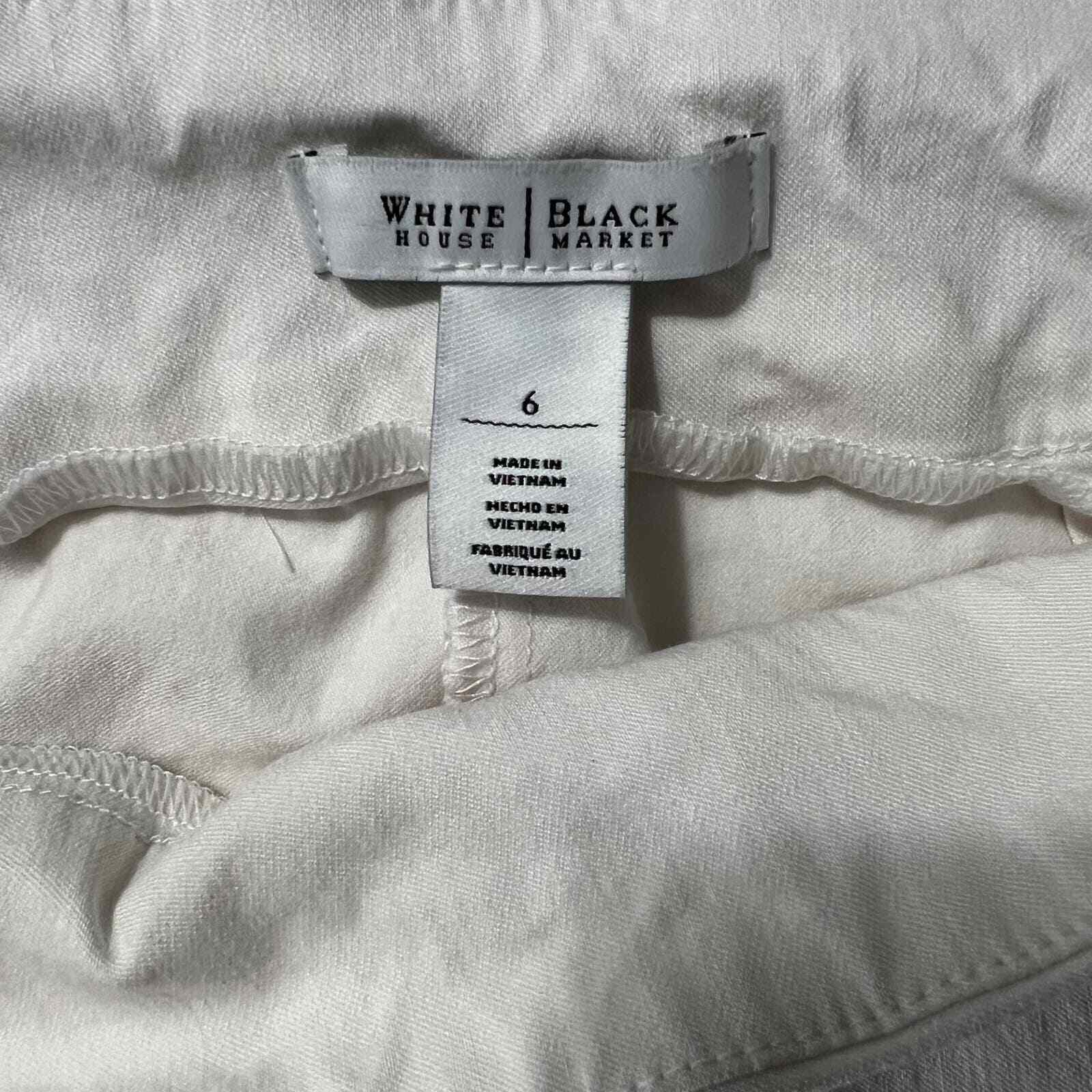WHBM White House Black Market Skinny Pants Cream - image 5