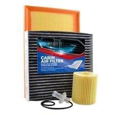 Engine Air, Cabin & Oil Filter Pack for Lexus LS460 LS600H 2007-2017