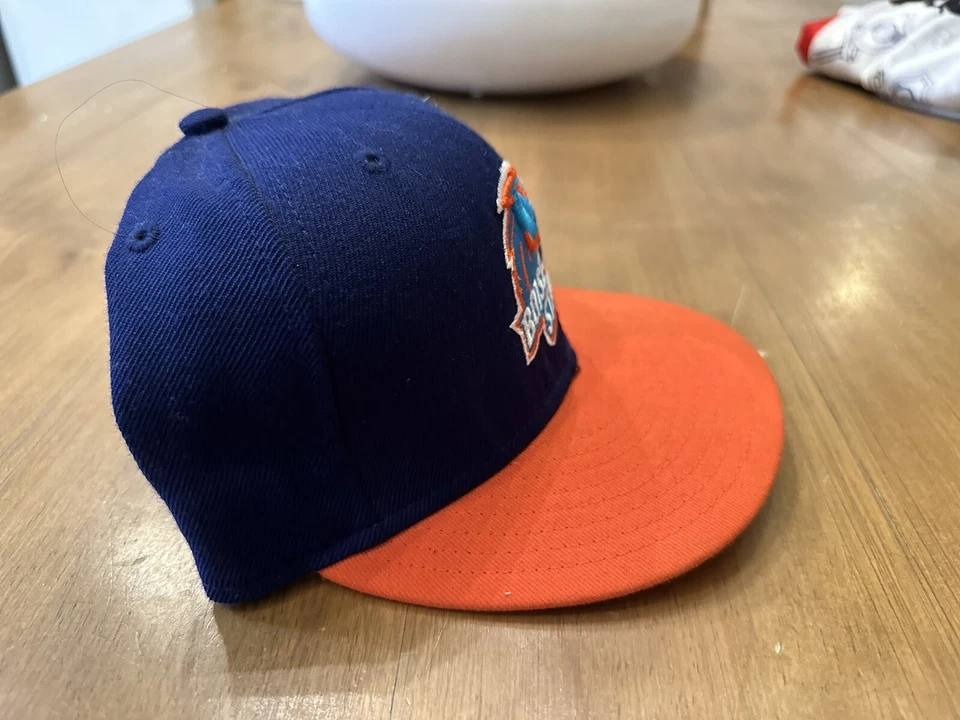 Boise State Broncos NCAA Blue Orange New Era Size 59FIFTY 7 1/4 Fitted Hat Cap - Image 2 of 4