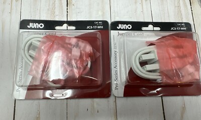 Lot Of 2 JUNO LIGHTING JC3-17-WH / JC317WH (NEW IN BOX)