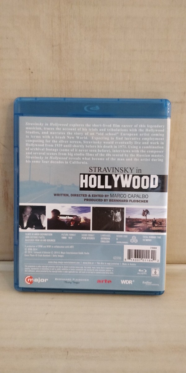ミュージック Blu-ray Stravinsky in Hollywood  716404  /00110 Stravinsky In Hollywood [BLU-RAY] 814337011642| eBay