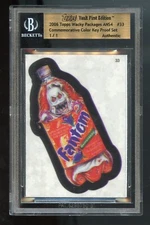 2006 Topps Wacky Packages ANS4 #33 Fantom Color Key Proof 1/1 BGS Authentic