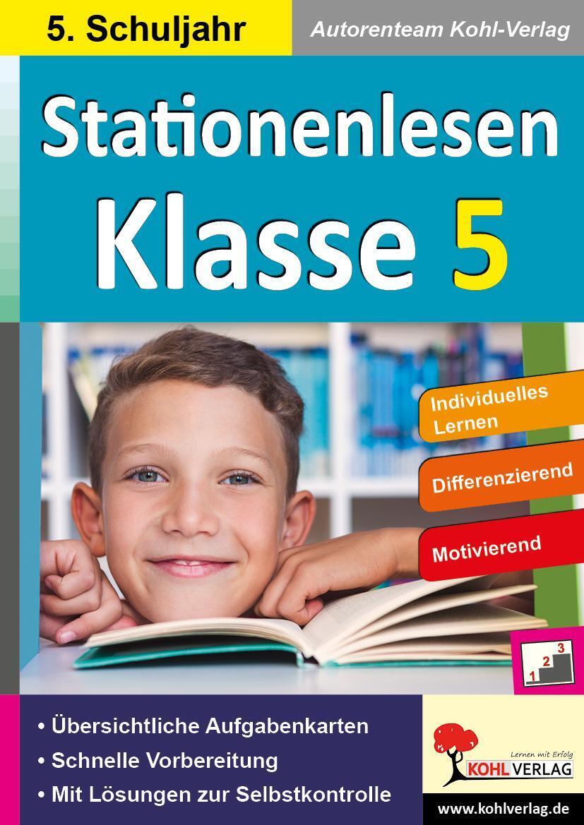 Thumbnail - Stationenlesen Klasse 5 | Taschenbuch | Deutsch (2018) |