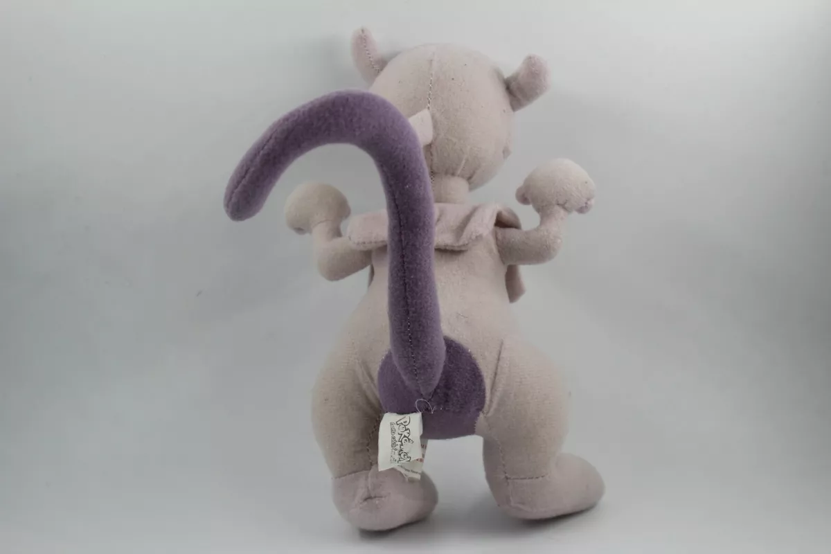 1999 Nintendo POKEMON PLUSH MEWTWO 20cm PLAY BY PLAY