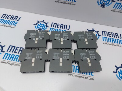 ABB CAL18-11 Zusatz Kontakt A600 Q300 Ui 690V ~ Ith 16A Ie AC-15A/6PCS Lot