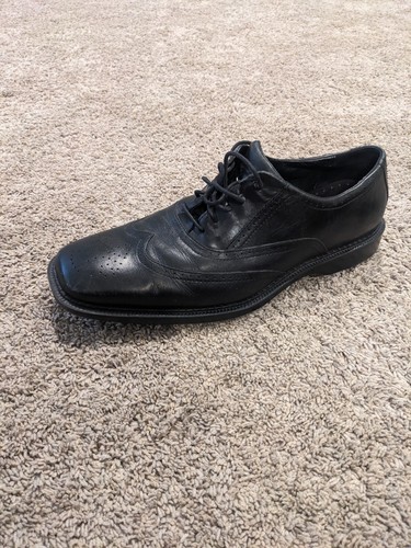 Red Wing Shoes 4790 Men Black Leather Wingtip Oxford Shoe Size 11D Pre Owned - Picture 5 of 10